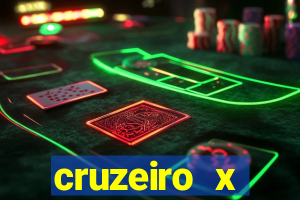 cruzeiro x corinthians primeiro turno